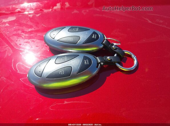 5NMP5DG19SH021390 2025 HYUNDAI SANTA FE HYBRID Red Вид панелі приладів