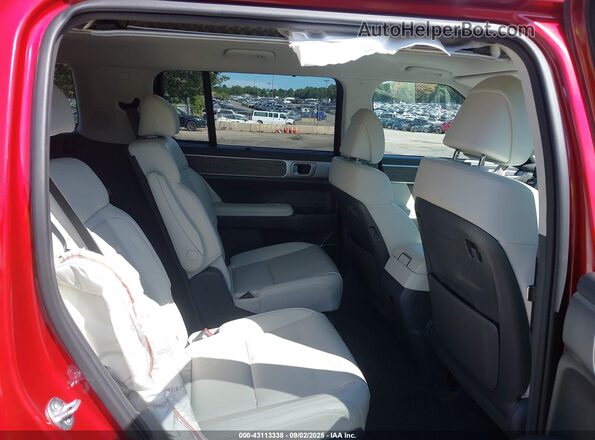 5NMP5DG19SH021390 2025 HYUNDAI SANTA FE HYBRID Red Вид наклейки з VIN-кодом