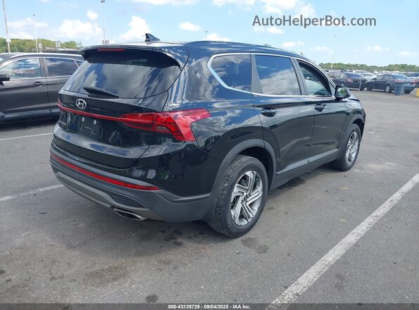 5NMS14AJ3MH355612 2021 HYUNDAI SANTA FE Black Tył prawy