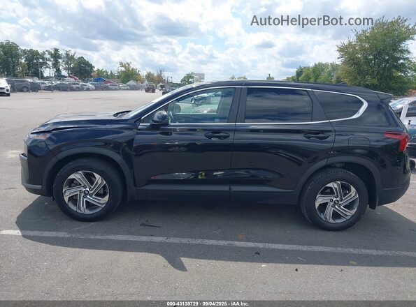5NMS14AJ3MH355612 2021 HYUNDAI SANTA FE Black Widok wnętrza 360 stopni