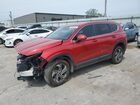 2021 Hyundai Santa Fe Se Red vin: 5NMS1DAJ2MH351597