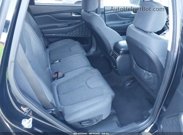 5NMS24AJ2NH395002 2022 HYUNDAI SANTA FE Black Widok naklejki z numerem VIN