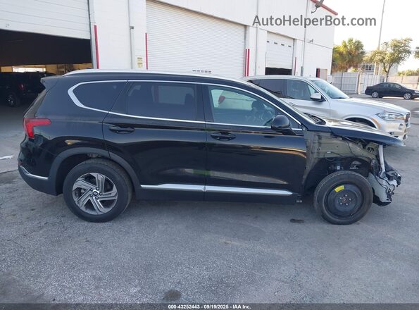 5NMS24AJ2NH395002 2022 HYUNDAI SANTA FE Black Widok wnętrza 360 stopni