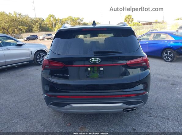 5NMS24AJ2NH395002 2022 HYUNDAI SANTA FE Black 