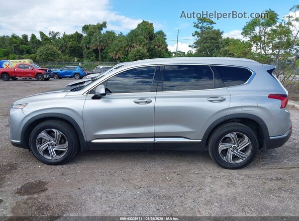 5NMS24AJ4MH334734 2021 HYUNDAI SANTA FE Серебряный Панорамный вид салона 360°