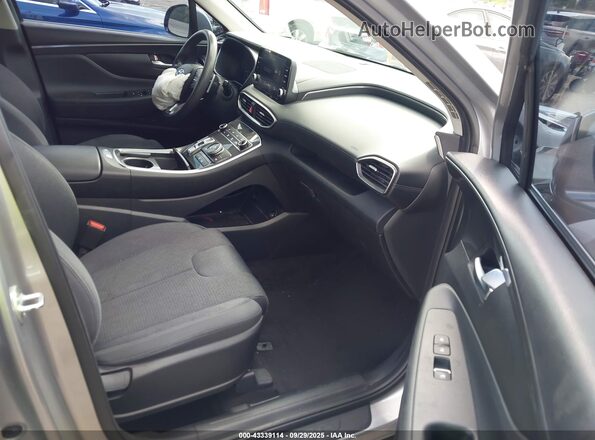 5NMS24AJ4MH334734 2021 HYUNDAI SANTA FE Серебряный Вид салона спереди