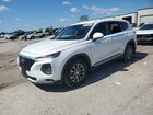 2020 Hyundai Santa Fe Se White vin: 5NMS2CAD1LH246226