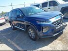 2020 Hyundai Santa Fe Se Blue vin: 5NMS2CAD5LH229638