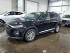2020 Hyundai Santa Fe Se Black vin: 5NMS2CAD6LH175749