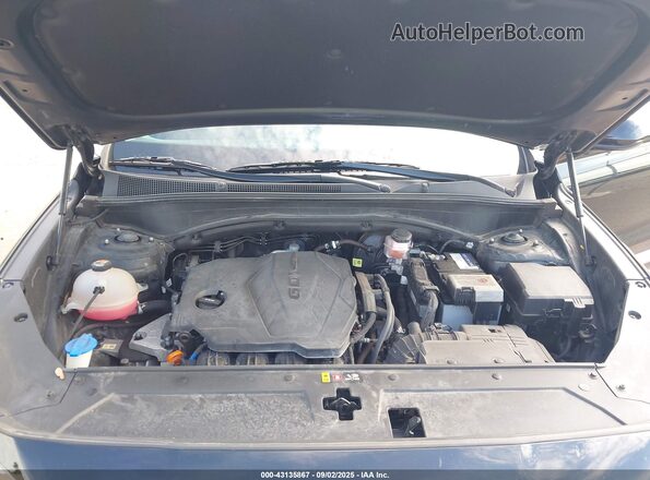 5NMS2DAJ0NH411472 2022 HYUNDAI SANTA FE Black Widok z tyłu