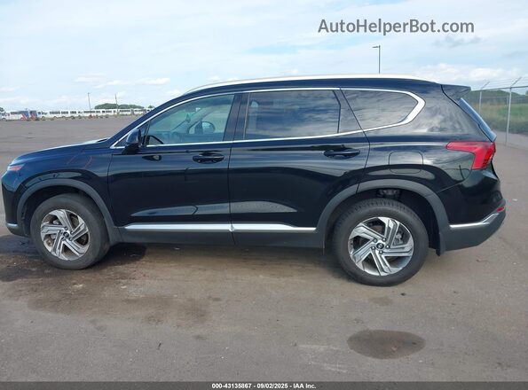 5NMS2DAJ0NH411472 2022 HYUNDAI SANTA FE Black Widok wnętrza 360 stopni