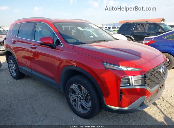 5NMS2DAJ1PH539108 2023 HYUNDAI SANTA FE Красный Передняя правая четверть