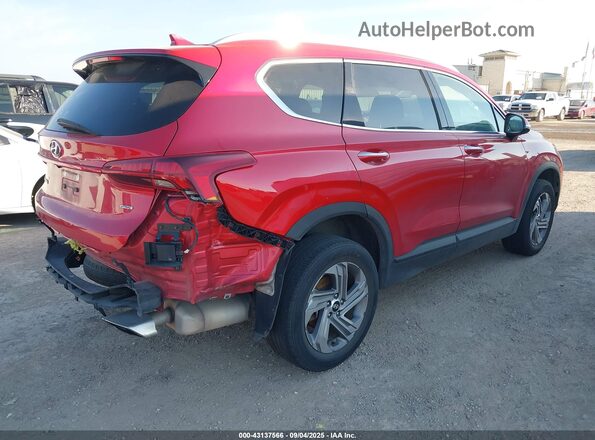 5NMS2DAJ1PH539108 2023 HYUNDAI SANTA FE Красный Задняя правая четверть