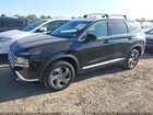 2022 Hyundai Santa Fe Sel Черный vin: 5NMS2DAJ2NH398093