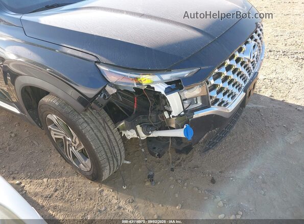 5NMS2DAJ2NH398093 2022 HYUNDAI SANTA FE Черный Вид спереди
