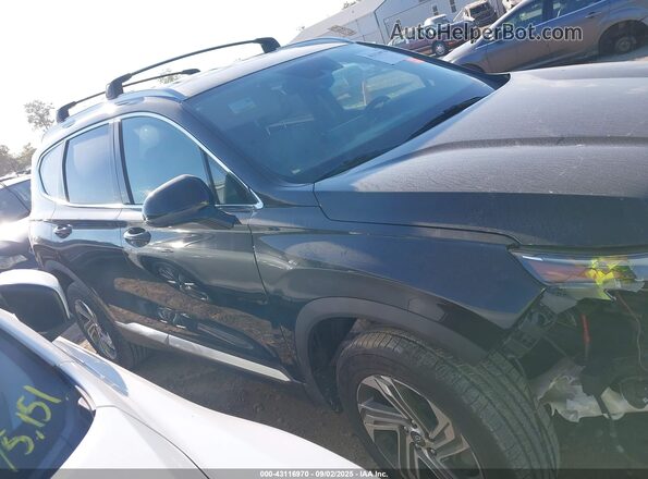 5NMS2DAJ2NH398093 2022 HYUNDAI SANTA FE Черный Вид задней части салона