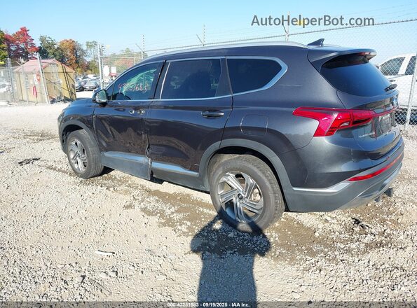 5NMS2DAJXMH349240 2021 HYUNDAI SANTA FE Black უკანა მარცხენა