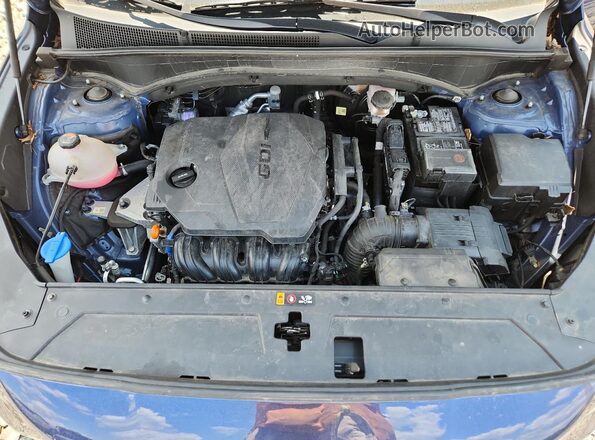 5NMS2DAJXNH437528 2022 HYUNDAI SANTA Blue Вид підкапотного простору