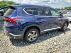 2022 Hyundai Santa Fe Sel Blue vin: 5NMS2DAJXNH437528