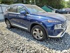 2022 Hyundai Santa Fe Sel Blue vin: 5NMS2DAJXNH437528