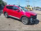 2020 Hyundai Santa Fe Sel Red vin: 5NMS33AD0LH199008