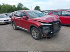2019 Hyundai Santa Fe Sel Красный vin: 5NMS33AD6KH116826