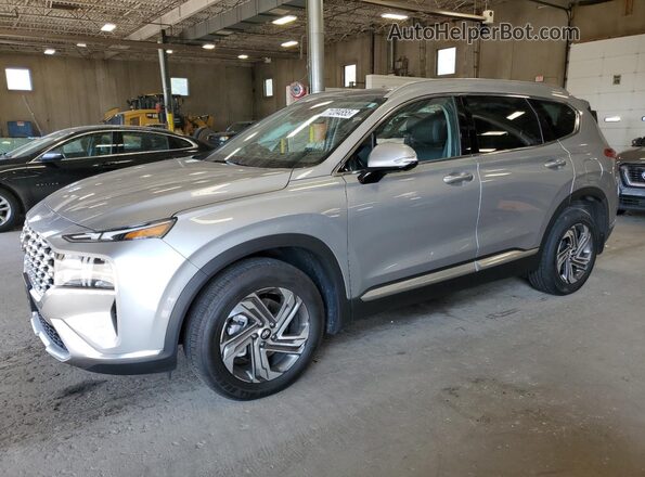 5NMS34AJ1PH547321 2023 HYUNDAI SANTA Silver წინა მარცხენა ხედი სამი მეოთხედიდან