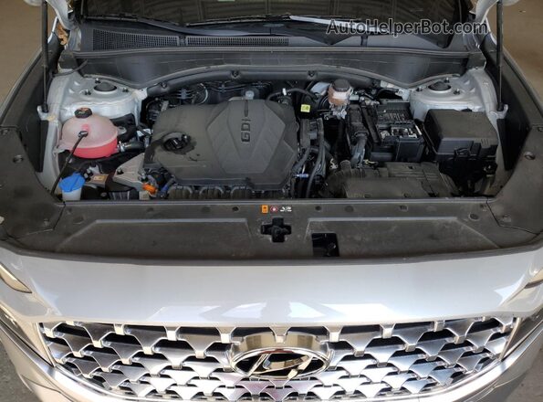 5NMS34AJ1PH547321 2023 HYUNDAI SANTA Silver ძრავის განყოფილების ხედი