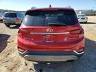 2020 Hyundai Santa Fe Sel Red vin: 5NMS3CAA0LH286140