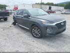 2020 Hyundai Santa Fe Sel Gray vin: 5NMS3CAD0LH302699