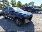 2020 Hyundai Santa Fe Sel Blue vin: 5NMS3CAD9LH274028