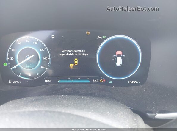 5NMS3DA14PH002746 2023 HYUNDAI SANTA FE HYBRID Белый Вид задних сидений