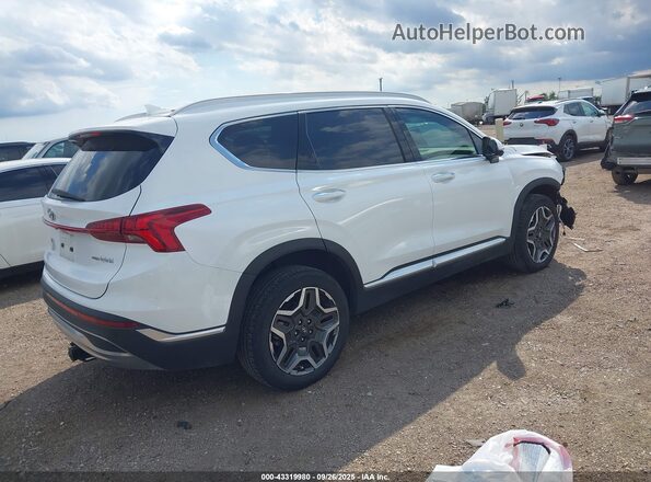 5NMS3DA14PH002746 2023 HYUNDAI SANTA FE HYBRID Белый Задняя правая четверть