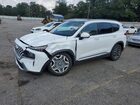 2021 Hyundai Santa Fe Limited White vin: 5NMS44AL1MH319250