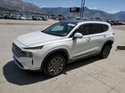 2021 Hyundai Santa Fe Limited White vin: 5NMS4DAL7MH308642
