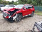 2021 Hyundai Santa Fe Limited Red vin: 5NMS4DALXMH315956