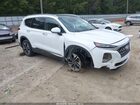 2020 Hyundai Santa Fe Limited 2.0t White vin: 5NMS53AA6LH248258