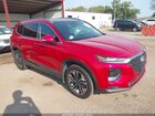 2020 Hyundai Santa Fe Limited 2.0t Red vin: 5NMS5CAA4LH292985