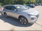 2020 Hyundai Santa Fe Limited 2.0t Silver vin: 5NMS5CAA6LH289683
