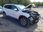 2020 Hyundai Santa Fe Limited White vin: 5NMS5CAD9LH150626