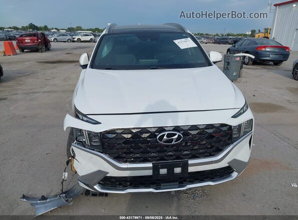 5NMS5DAL9NH401516 2022 HYUNDAI SANTA FE CALLIGRAPHY White წინა ხედი