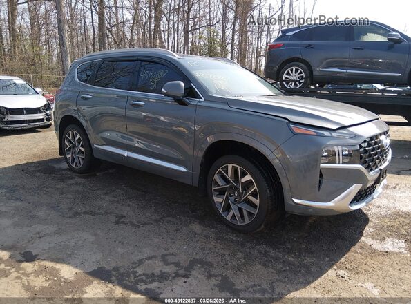 5NMS5DAL9PH482861 2023 HYUNDAI SANTA FE CALLIGRAPHY Gray Przód prawy