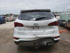 2018 Hyundai Santa Fe Sport White vin: 5NMZU3LB7JH059591