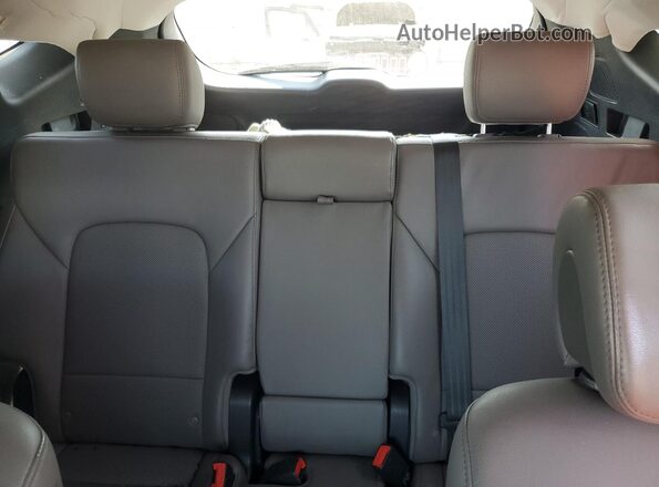 5NMZUDLB5JH065525 2018 HYUNDAI SANTA Gray Widok tylnych siedzeń