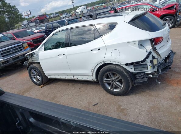 5NMZUDLB6JH106292 2018 HYUNDAI SANTA FE SPORT White 