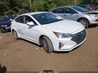 2020 Hyundai Elantra Se White vin: 5NPD74LF0LH584931