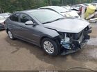 2019 Hyundai Elantra Se Gray vin: 5NPD74LF5KH463861