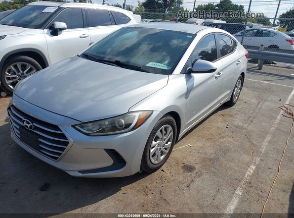 5NPD74LF7HH067844 2017 HYUNDAI ELANTRA Silver Передня ліва чверть