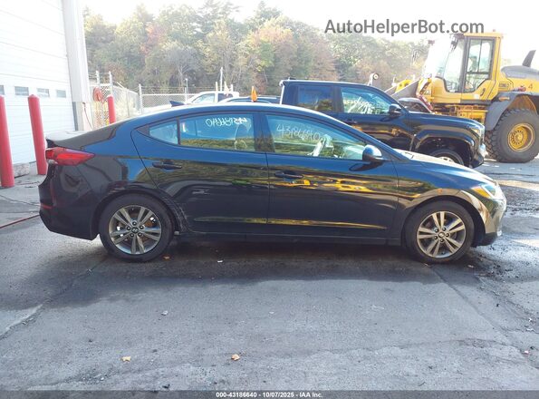 5NPD84LF2JH391223 2018 HYUNDAI ELANTRA Black Vista interior trasera