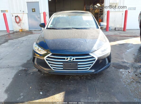 5NPD84LF2JH391223 2018 HYUNDAI ELANTRA Black Vista del cuadro de instrumentos